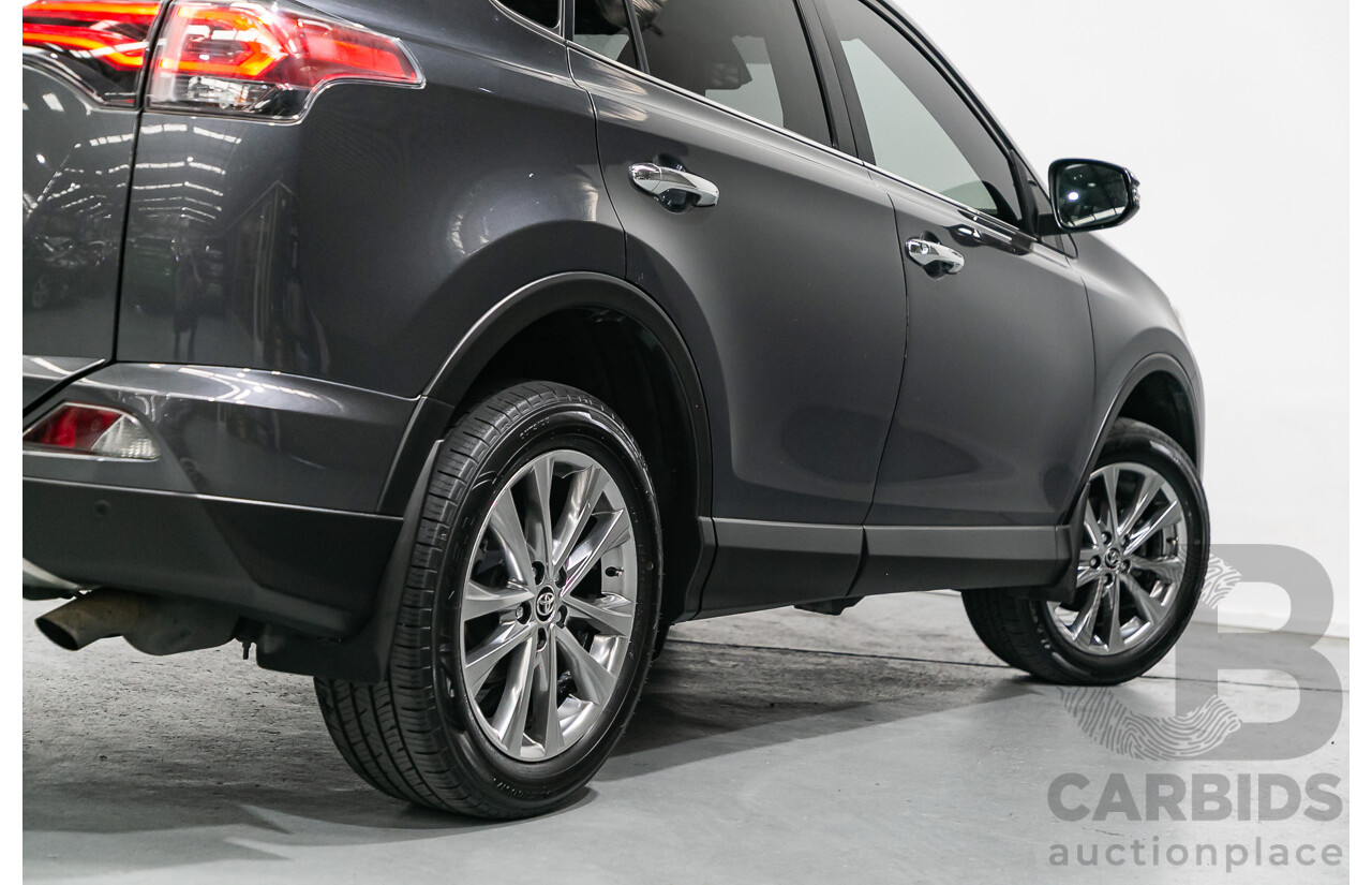 6/2017 Toyota Rav4 Cruiser (AWD) ASA44R MY18 4d Wagon Magnetic  Grey 2.5L