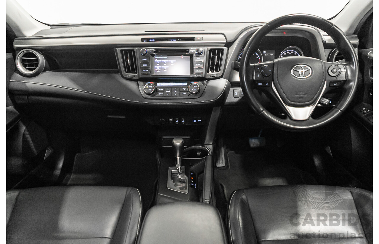 6/2017 Toyota Rav4 Cruiser (AWD) ASA44R MY18 4d Wagon Magnetic  Grey 2.5L