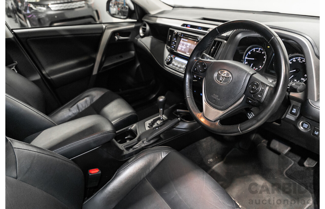 6/2017 Toyota Rav4 Cruiser (AWD) ASA44R MY18 4d Wagon Magnetic  Grey 2.5L