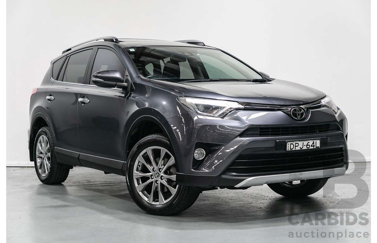 6/2017 Toyota Rav4 Cruiser (AWD) ASA44R MY18 4d Wagon Magnetic  Grey 2.5L