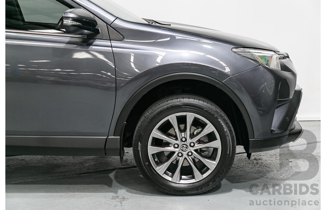 6/2017 Toyota Rav4 Cruiser (AWD) ASA44R MY18 4d Wagon Magnetic  Grey 2.5L
