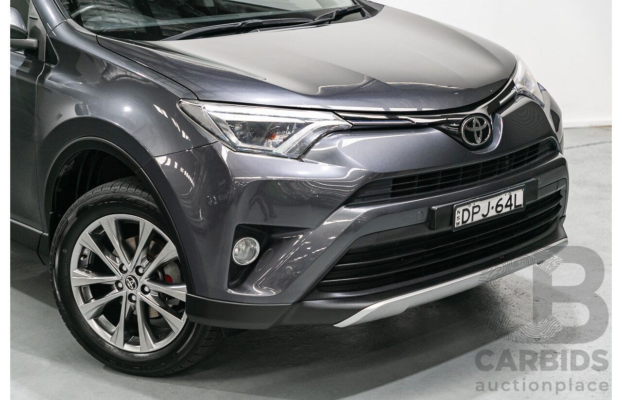 6/2017 Toyota Rav4 Cruiser (AWD) ASA44R MY18 4d Wagon Magnetic  Grey 2.5L