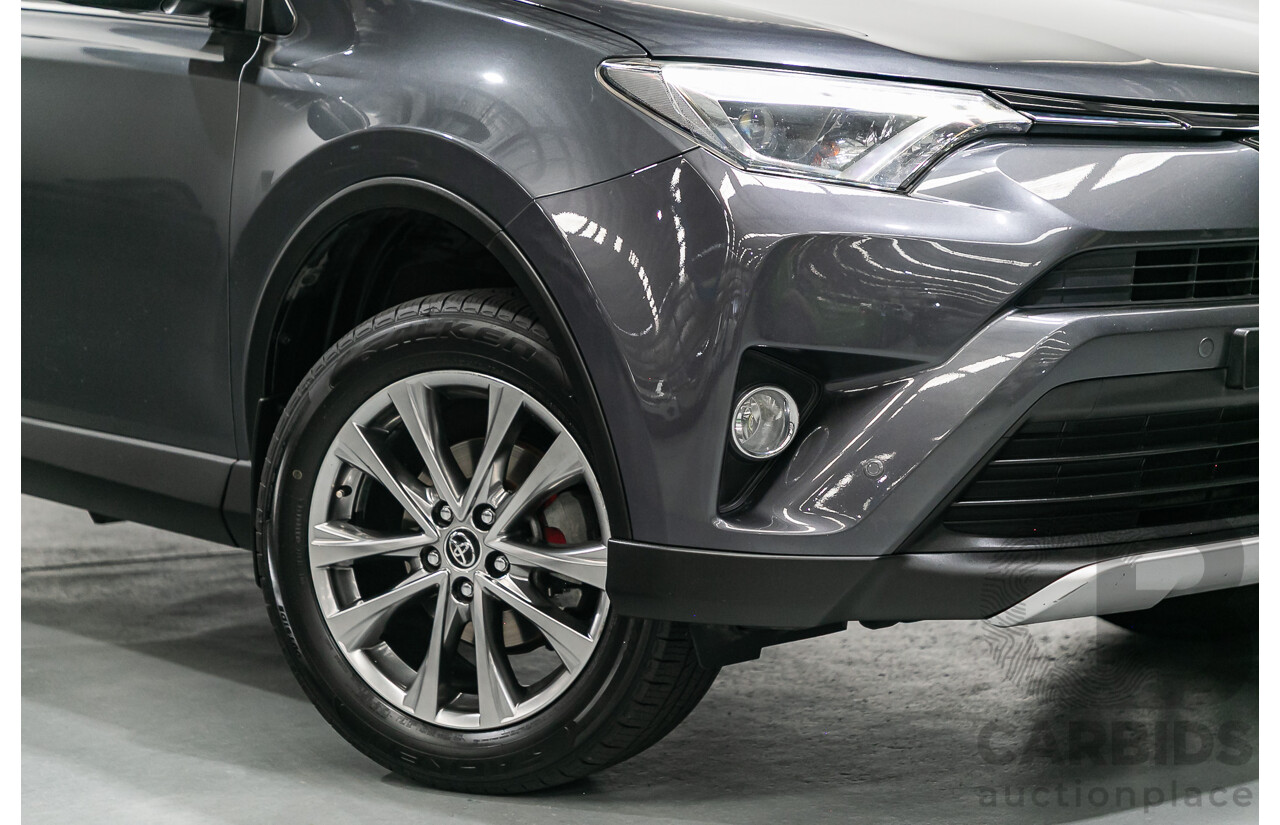 6/2017 Toyota Rav4 Cruiser (AWD) ASA44R MY18 4d Wagon Magnetic  Grey 2.5L
