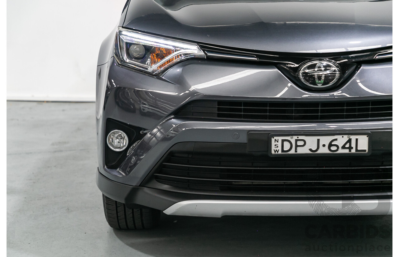 6/2017 Toyota Rav4 Cruiser (AWD) ASA44R MY18 4d Wagon Magnetic  Grey 2.5L