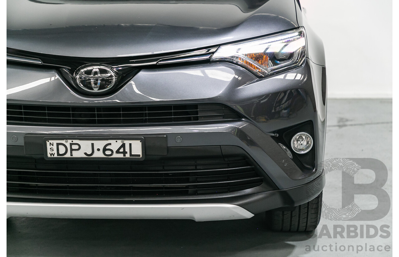 6/2017 Toyota Rav4 Cruiser (AWD) ASA44R MY18 4d Wagon Magnetic  Grey 2.5L