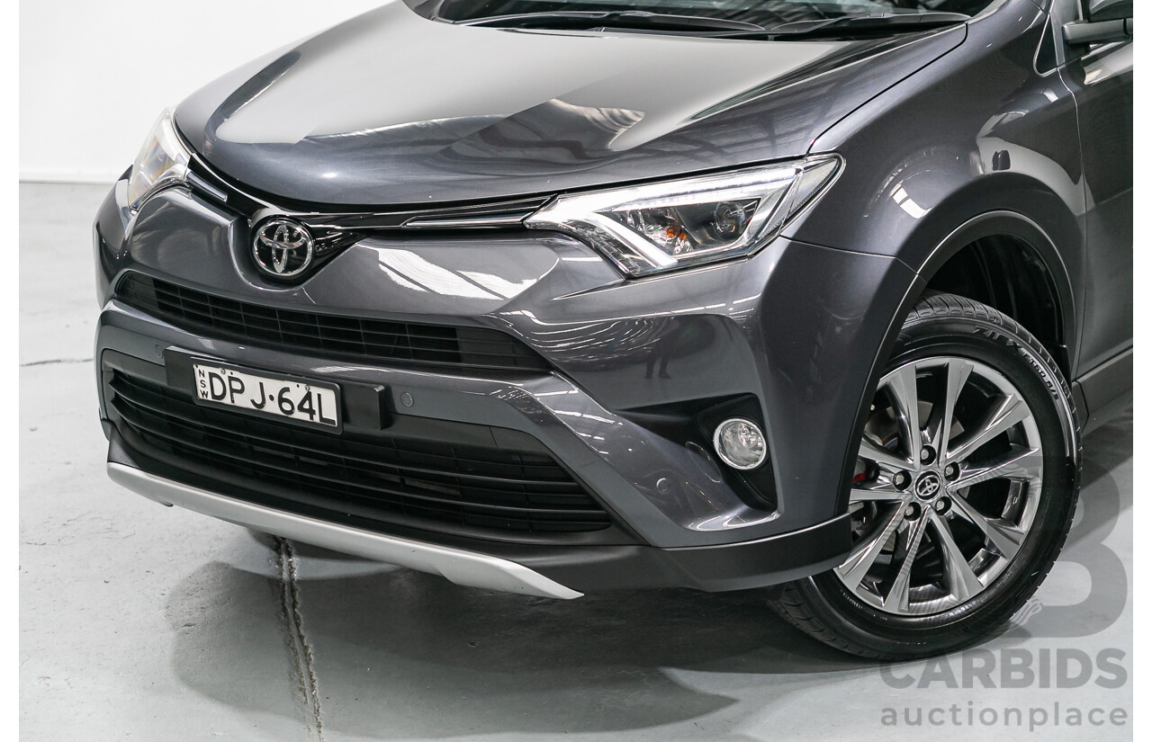 6/2017 Toyota Rav4 Cruiser (AWD) ASA44R MY18 4d Wagon Magnetic  Grey 2.5L