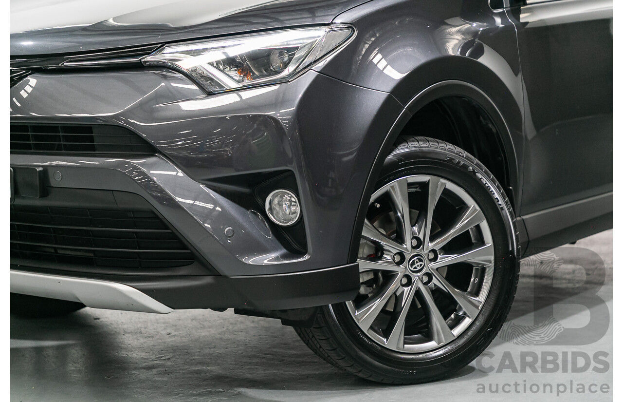 6/2017 Toyota Rav4 Cruiser (AWD) ASA44R MY18 4d Wagon Magnetic  Grey 2.5L