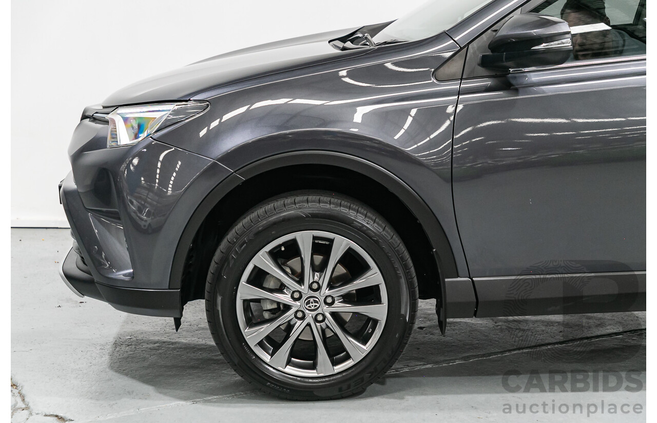 6/2017 Toyota Rav4 Cruiser (AWD) ASA44R MY18 4d Wagon Magnetic  Grey 2.5L