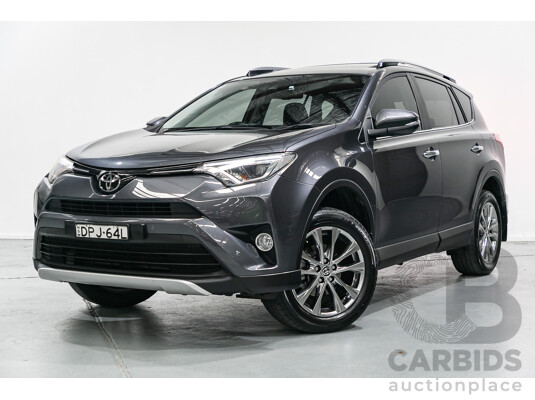 6/2017 Toyota Rav4 Cruiser (AWD) ASA44R MY18 4d Wagon Magnetic  Grey 2.5L