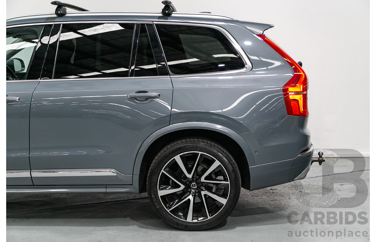2/2020 Volvo XC90 D5 Inscription (AWD) 256 MY20 4d Wagon Thunder Grey Twin Turbo Diesel 2.0L - 7 Seater