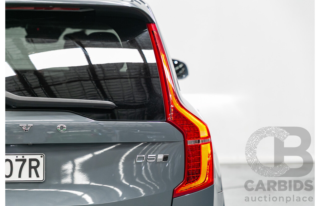 2/2020 Volvo XC90 D5 Inscription (AWD) 256 MY20 4d Wagon Thunder Grey Twin Turbo Diesel 2.0L - 7 Seater