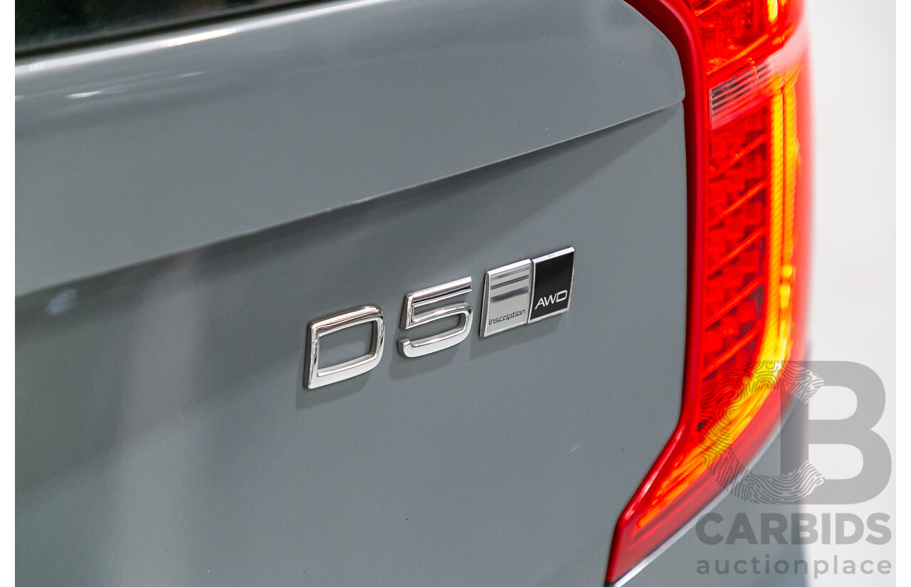 2/2020 Volvo XC90 D5 Inscription (AWD) 256 MY20 4d Wagon Thunder Grey Twin Turbo Diesel 2.0L - 7 Seater