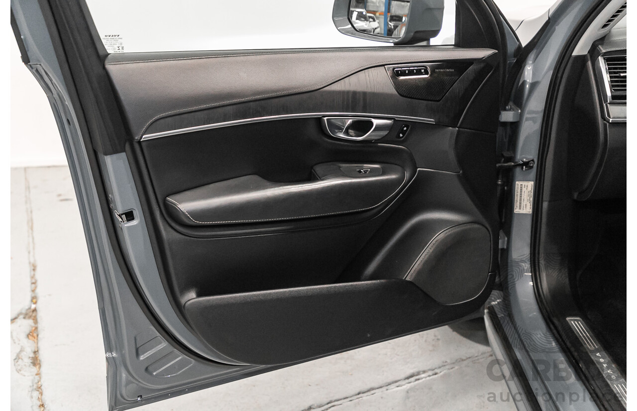 2/2020 Volvo XC90 D5 Inscription (AWD) 256 MY20 4d Wagon Thunder Grey Twin Turbo Diesel 2.0L - 7 Seater