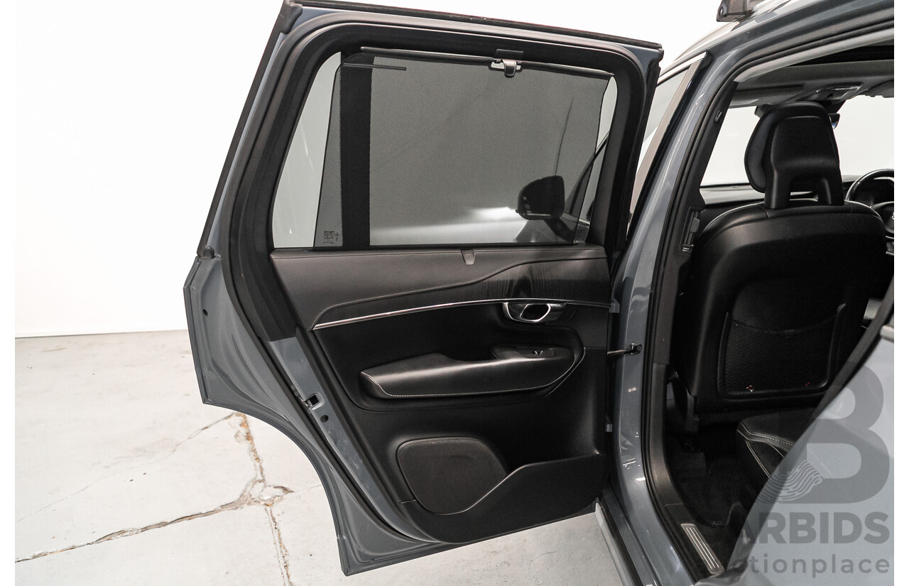 2/2020 Volvo XC90 D5 Inscription (AWD) 256 MY20 4d Wagon Thunder Grey Twin Turbo Diesel 2.0L - 7 Seater