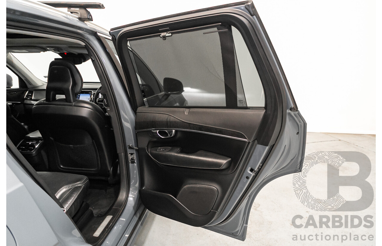 2/2020 Volvo XC90 D5 Inscription (AWD) 256 MY20 4d Wagon Thunder Grey Twin Turbo Diesel 2.0L - 7 Seater