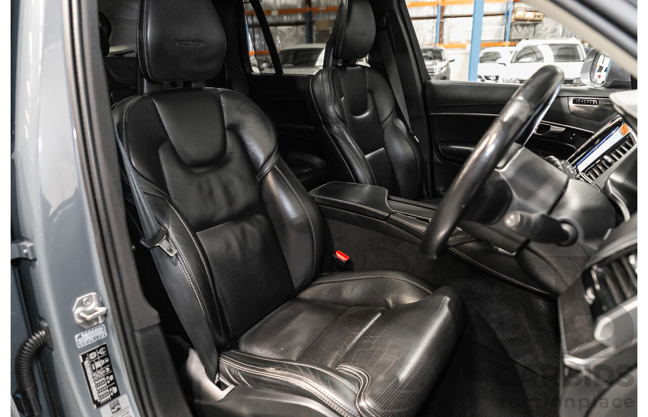 2/2020 Volvo XC90 D5 Inscription (AWD) 256 MY20 4d Wagon Thunder Grey Twin Turbo Diesel 2.0L - 7 Seater