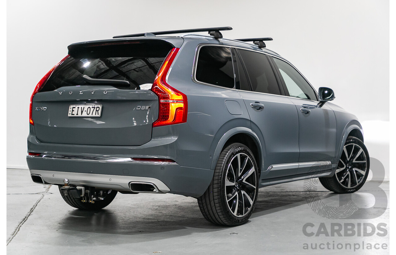 2/2020 Volvo XC90 D5 Inscription (AWD) 256 MY20 4d Wagon Thunder Grey Twin Turbo Diesel 2.0L - 7 Seater