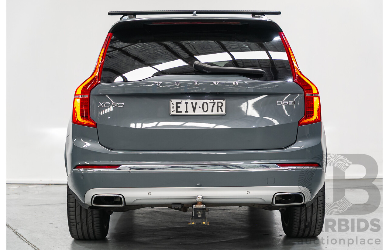 2/2020 Volvo XC90 D5 Inscription (AWD) 256 MY20 4d Wagon Thunder Grey Twin Turbo Diesel 2.0L - 7 Seater