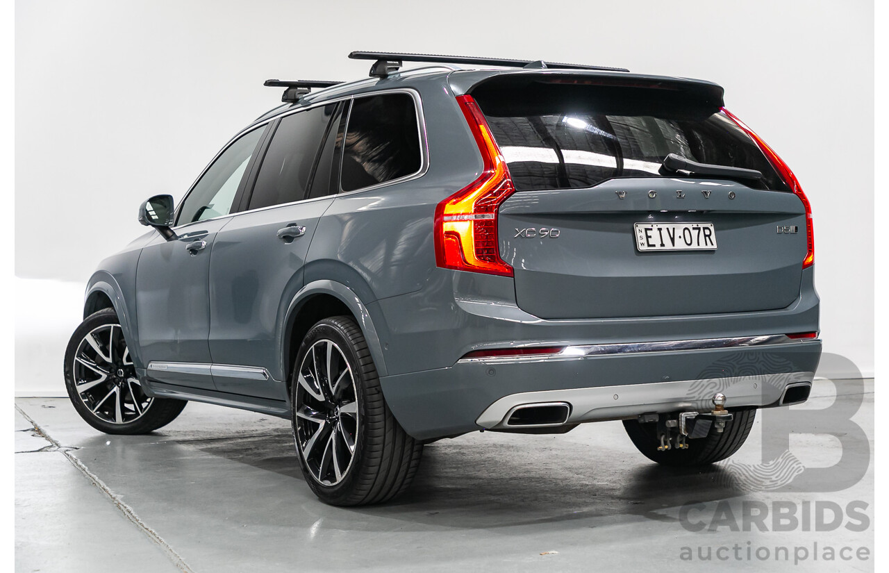 2/2020 Volvo XC90 D5 Inscription (AWD) 256 MY20 4d Wagon Thunder Grey Twin Turbo Diesel 2.0L - 7 Seater