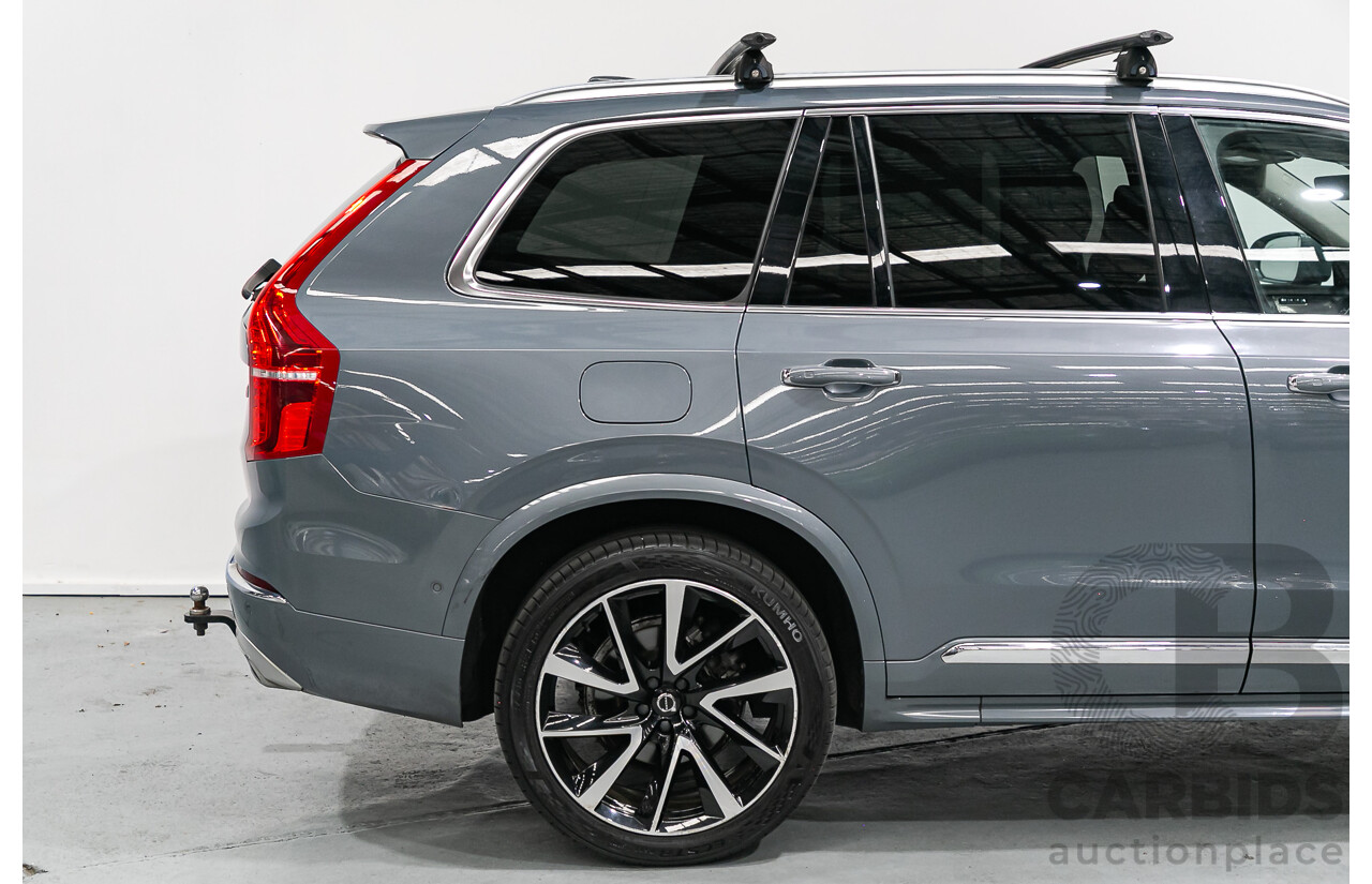 2/2020 Volvo XC90 D5 Inscription (AWD) 256 MY20 4d Wagon Thunder Grey Twin Turbo Diesel 2.0L - 7 Seater