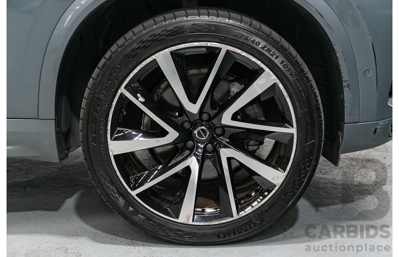 2/2020 Volvo XC90 D5 Inscription (AWD) 256 MY20 4d Wagon Thunder Grey Twin Turbo Diesel 2.0L - 7 Seater