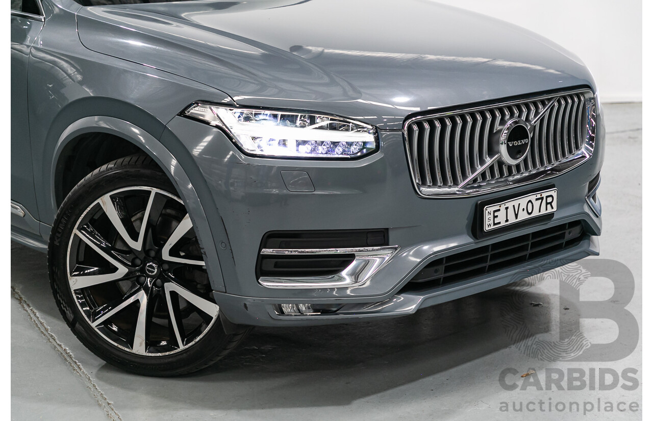 2/2020 Volvo XC90 D5 Inscription (AWD) 256 MY20 4d Wagon Thunder Grey Twin Turbo Diesel 2.0L - 7 Seater