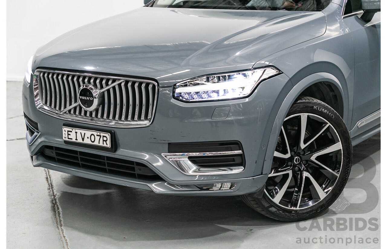 2/2020 Volvo XC90 D5 Inscription (AWD) 256 MY20 4d Wagon Thunder Grey Twin Turbo Diesel 2.0L - 7 Seater