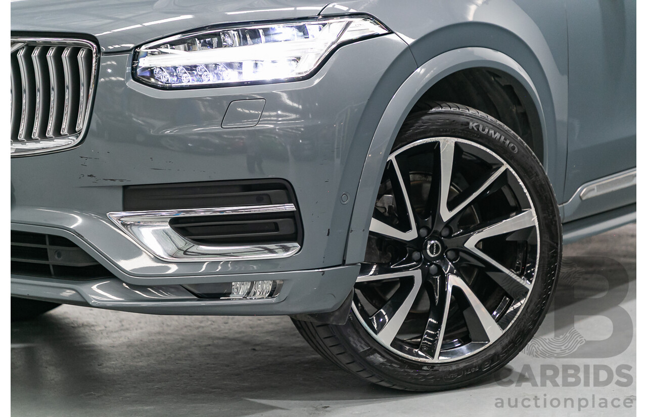 2/2020 Volvo XC90 D5 Inscription (AWD) 256 MY20 4d Wagon Thunder Grey Twin Turbo Diesel 2.0L - 7 Seater