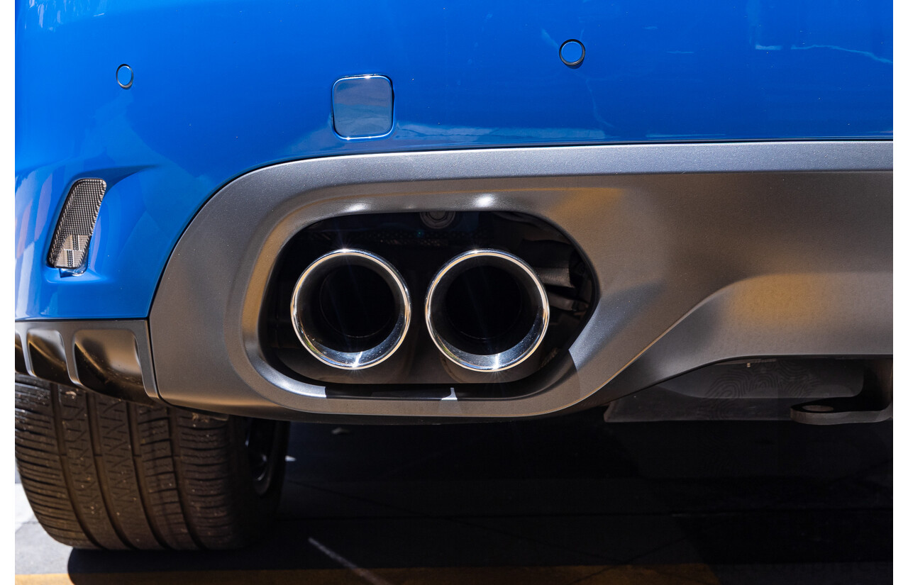 2/2020 Jaguar F-Pace SVR (AWD) X761 MY20 4d Wagon Ultra Blue Supercharged V8 5.0L