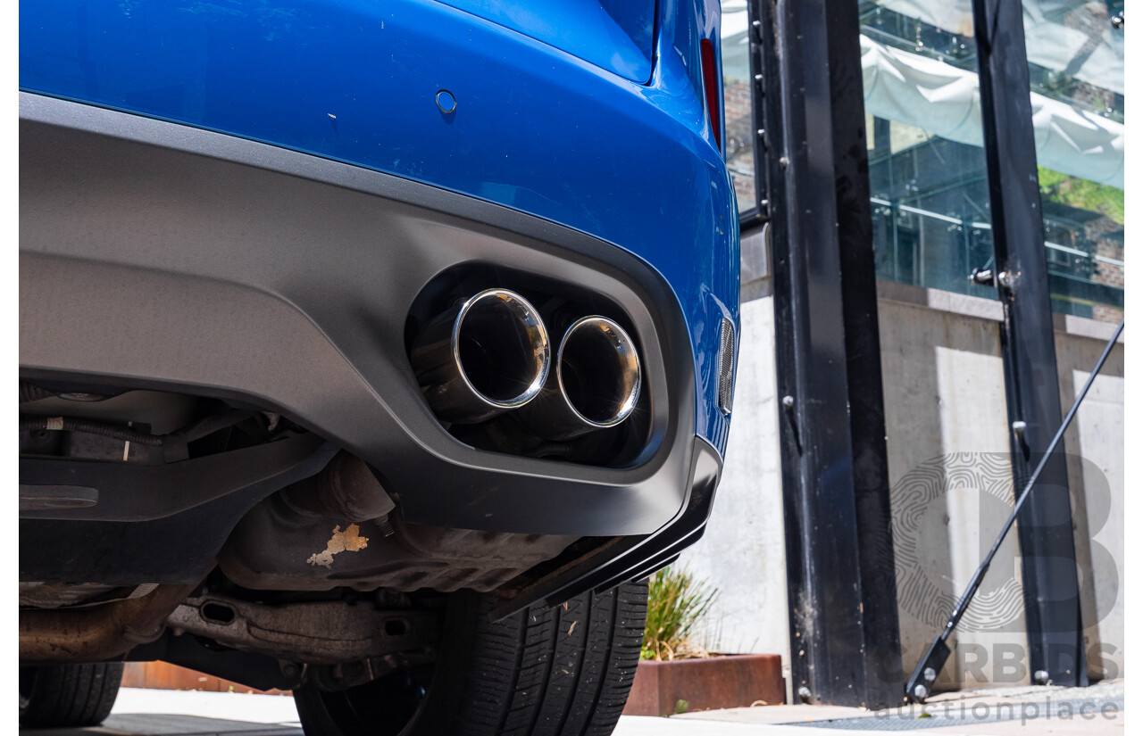 2/2020 Jaguar F-Pace SVR (AWD) X761 MY20 4d Wagon Ultra Blue Supercharged V8 5.0L