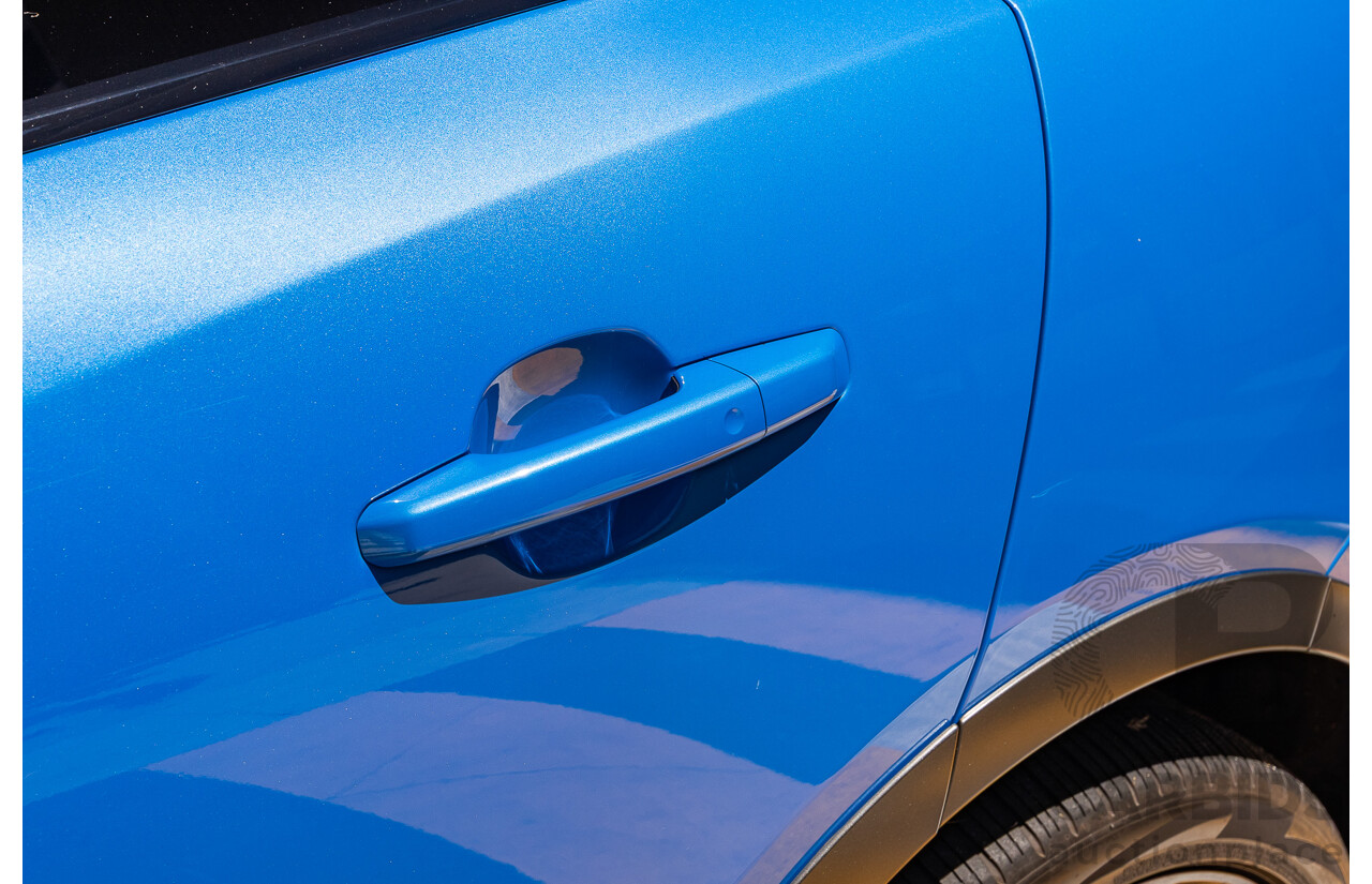2/2020 Jaguar F-Pace SVR (AWD) X761 MY20 4d Wagon Ultra Blue Supercharged V8 5.0L