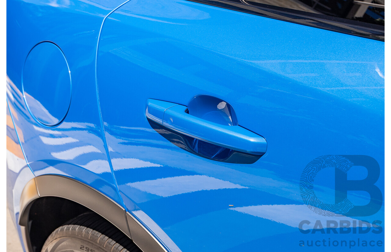 2/2020 Jaguar F-Pace SVR (AWD) X761 MY20 4d Wagon Ultra Blue Supercharged V8 5.0L