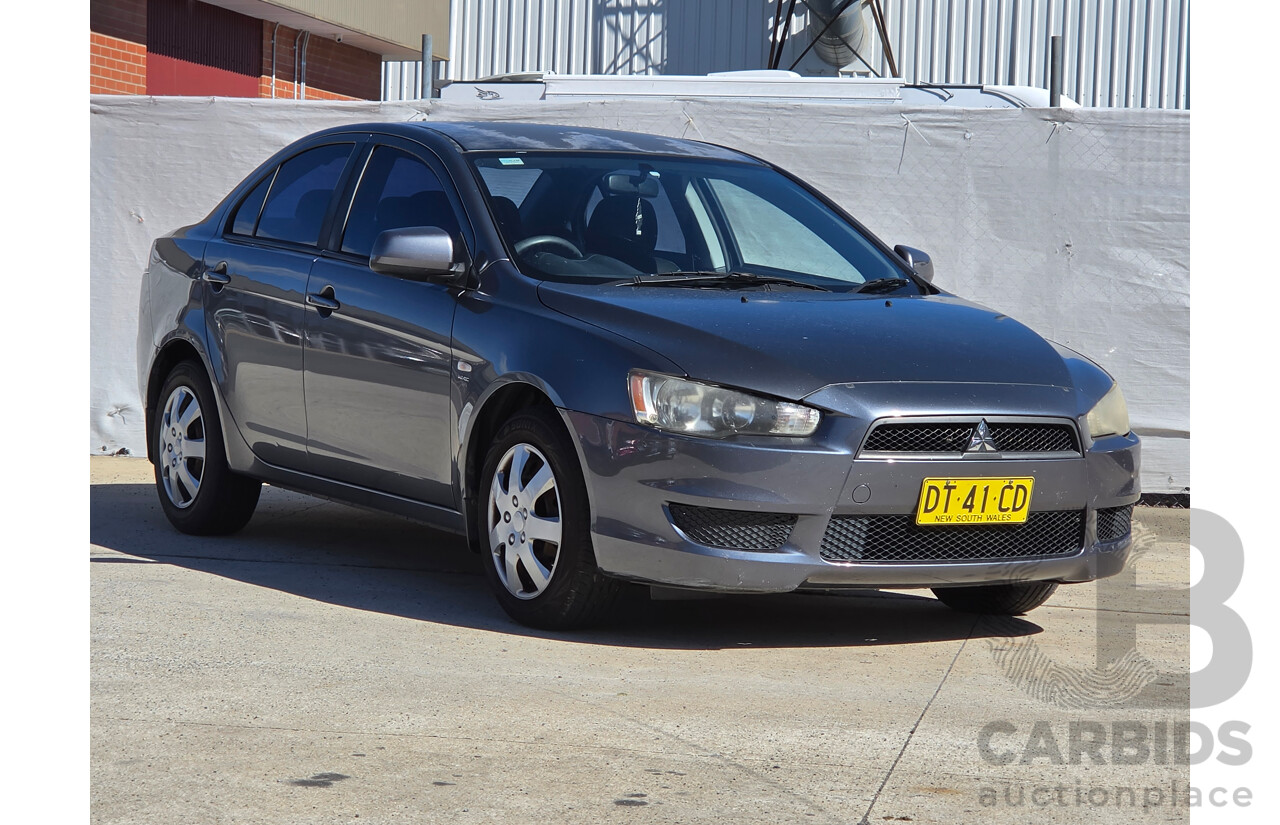 10/2009 Mitsubishi Lancer ES CJ MY09 4d Sedan  2.0L