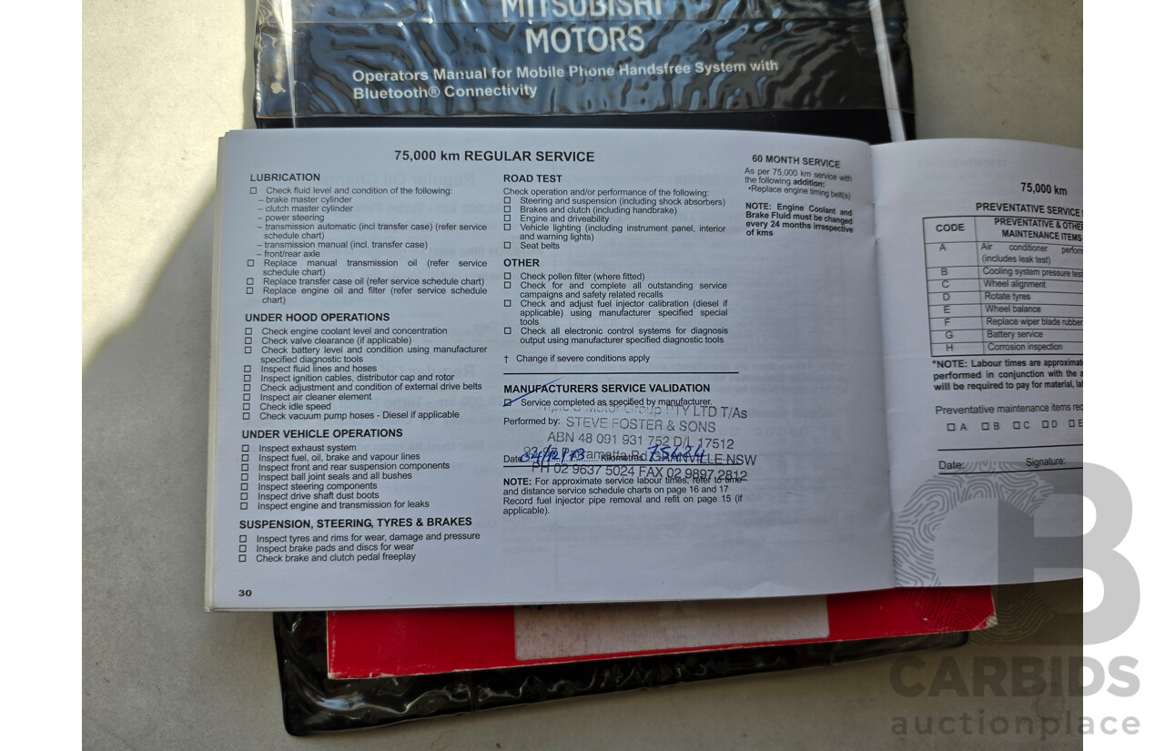 10/2009 Mitsubishi Lancer ES CJ MY09 4d Sedan  2.0L