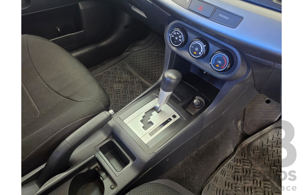 10/2009 Mitsubishi Lancer ES CJ MY09 4d Sedan  2.0L