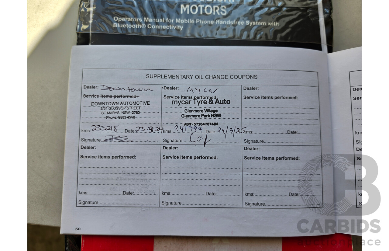 10/2009 Mitsubishi Lancer ES CJ MY09 4d Sedan  2.0L