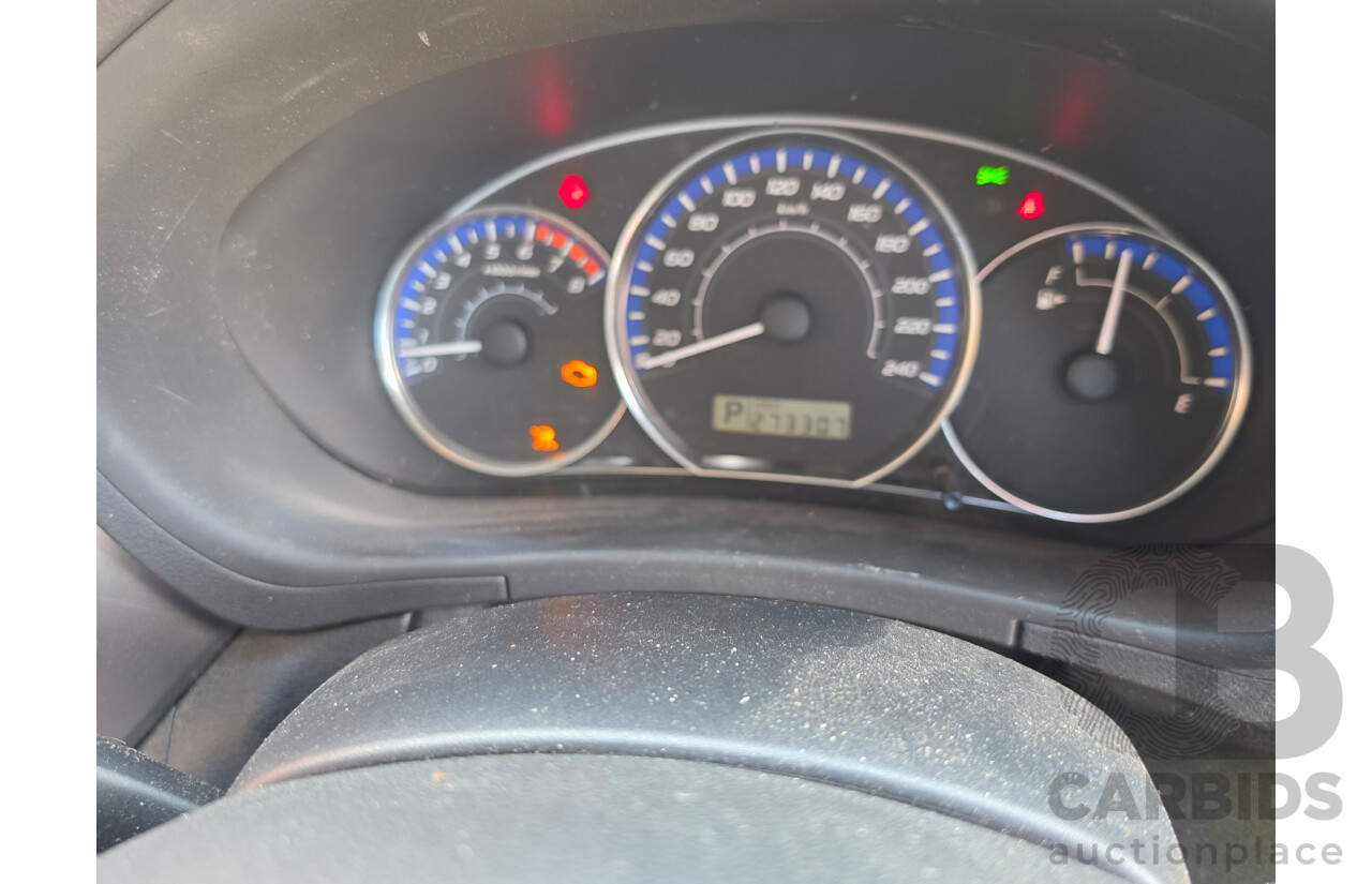 04/2010 Subaru Forester X MY10 4d Wagon Red 2.5L