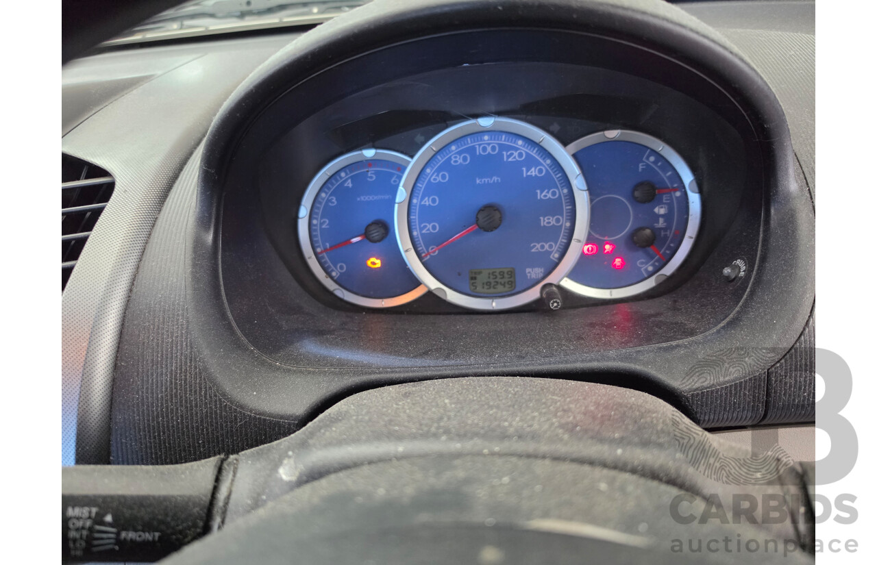 04/2008 Mitsubishi Triton Glx-R (4x4) ML MY08 Double Cab Utility Blue Turbo Dieesel 3.2L