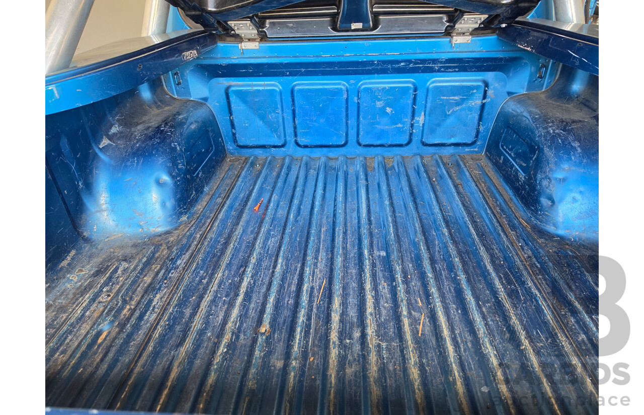 04/2008 Mitsubishi Triton Glx-R (4x4) ML MY08 Double Cab Utility Blue Turbo Dieesel 3.2L