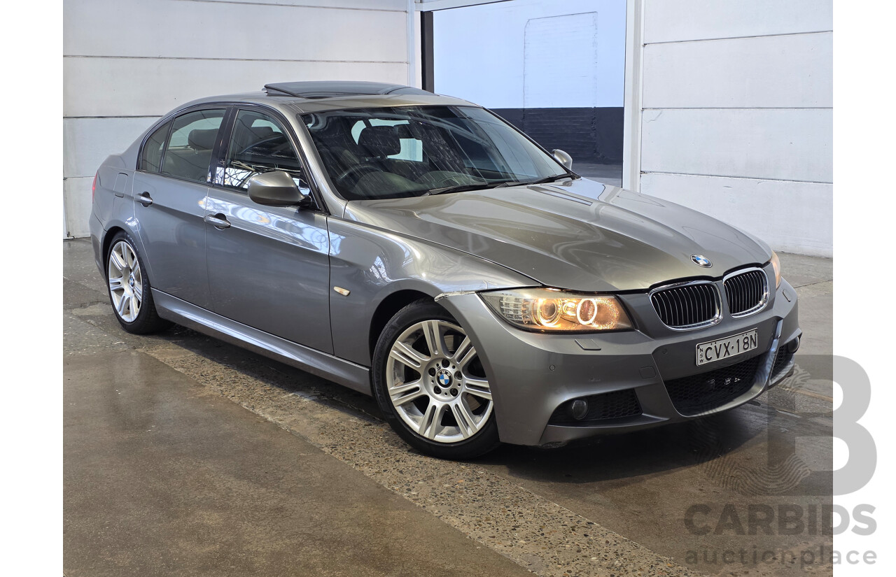 08/2011 BMW 323i Lifestyle E90 MY11 4d Sedan Grey 2.5L V6
