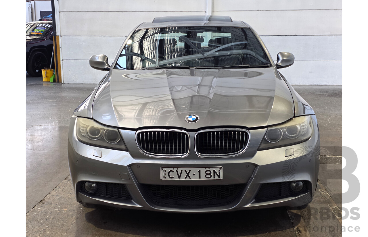 08/2011 BMW 323i Lifestyle E90 MY11 4d Sedan Grey 2.5L V6