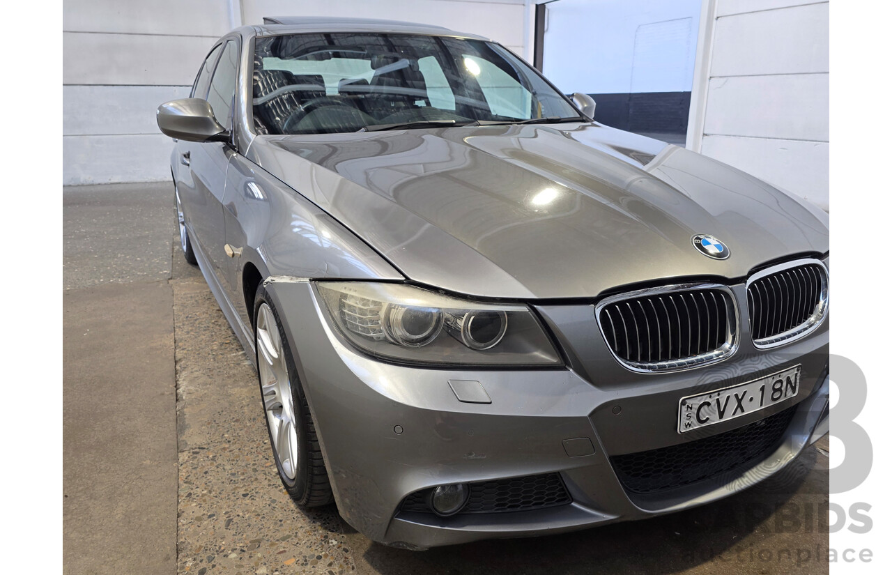 08/2011 BMW 323i Lifestyle E90 MY11 4d Sedan Grey 2.5L V6