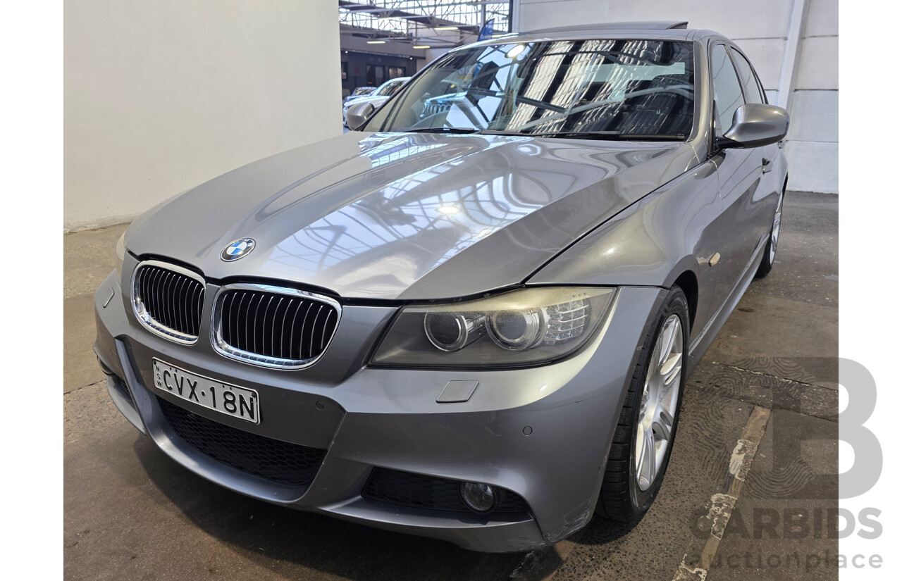 08/2011 BMW 323i Lifestyle E90 MY11 4d Sedan Grey 2.5L V6
