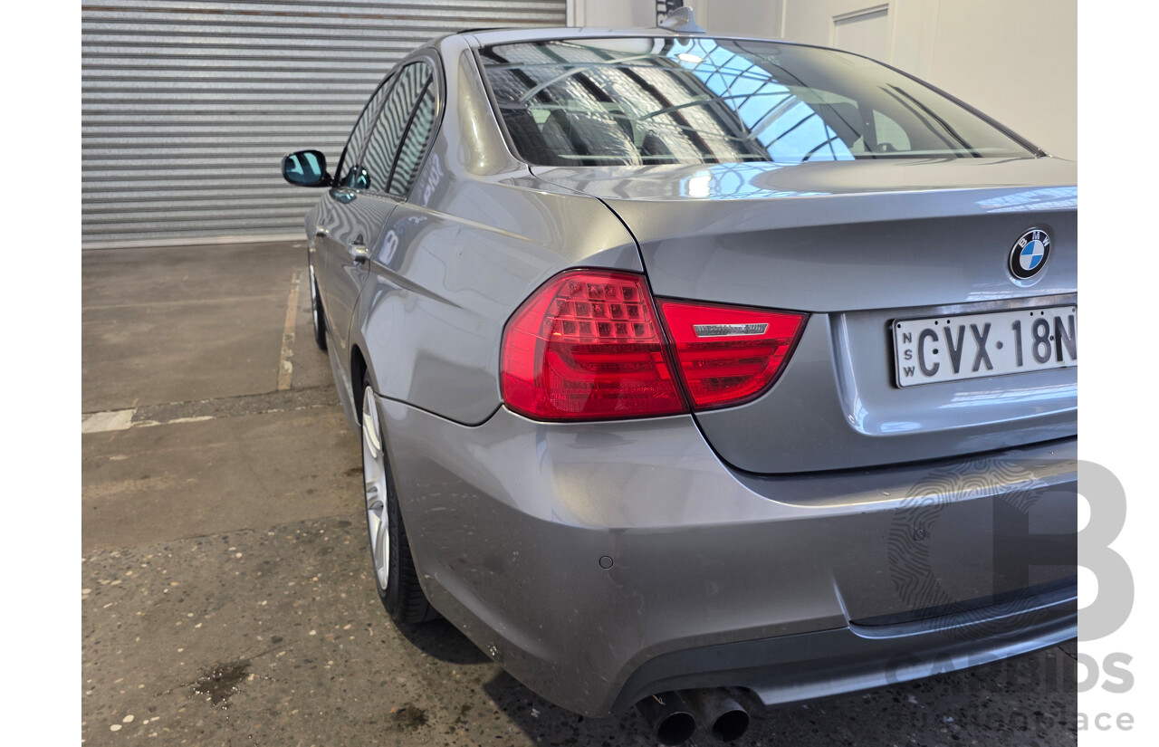 08/2011 BMW 323i Lifestyle E90 MY11 4d Sedan Grey 2.5L V6