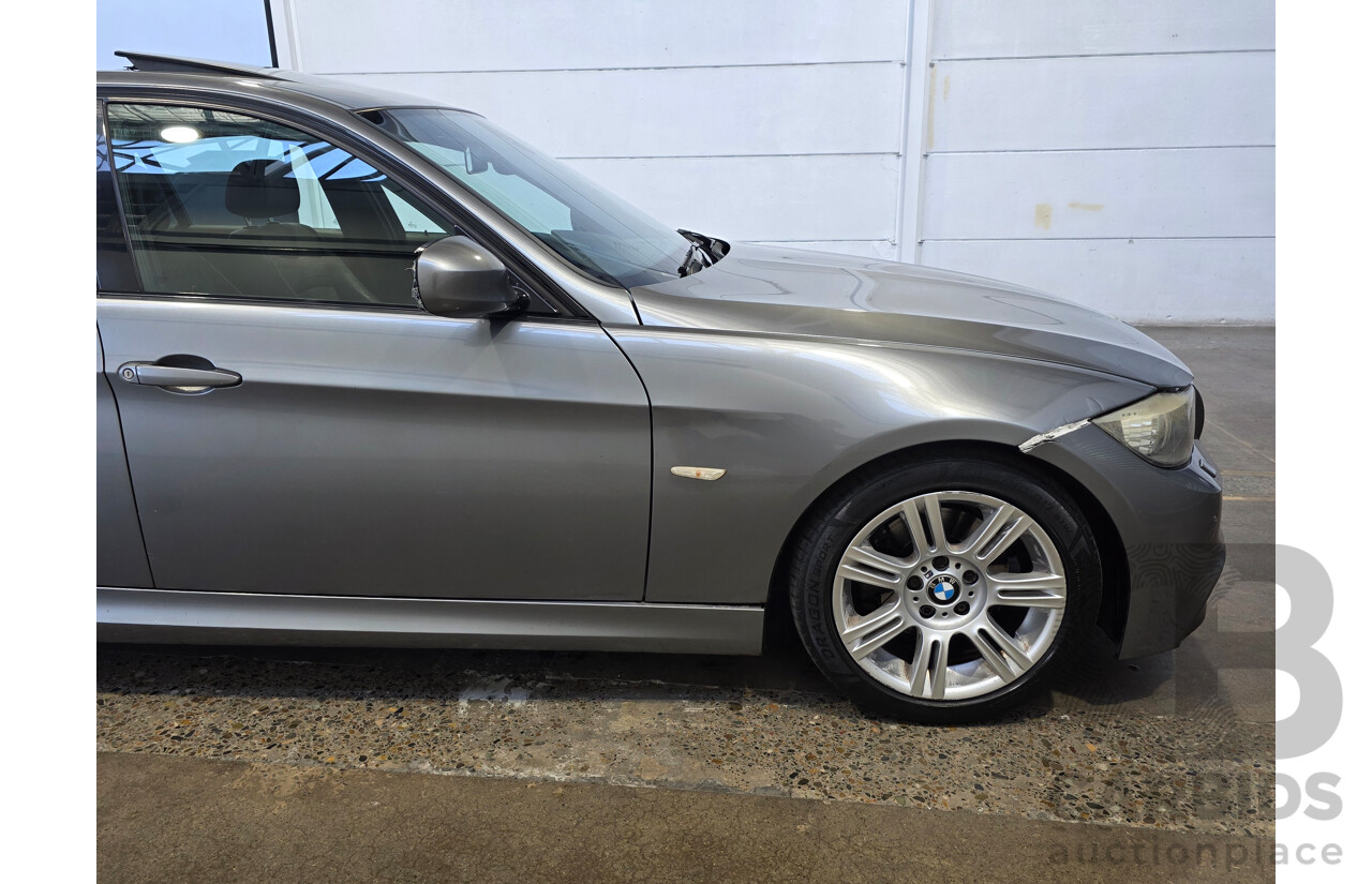08/2011 BMW 323i Lifestyle E90 MY11 4d Sedan Grey 2.5L V6