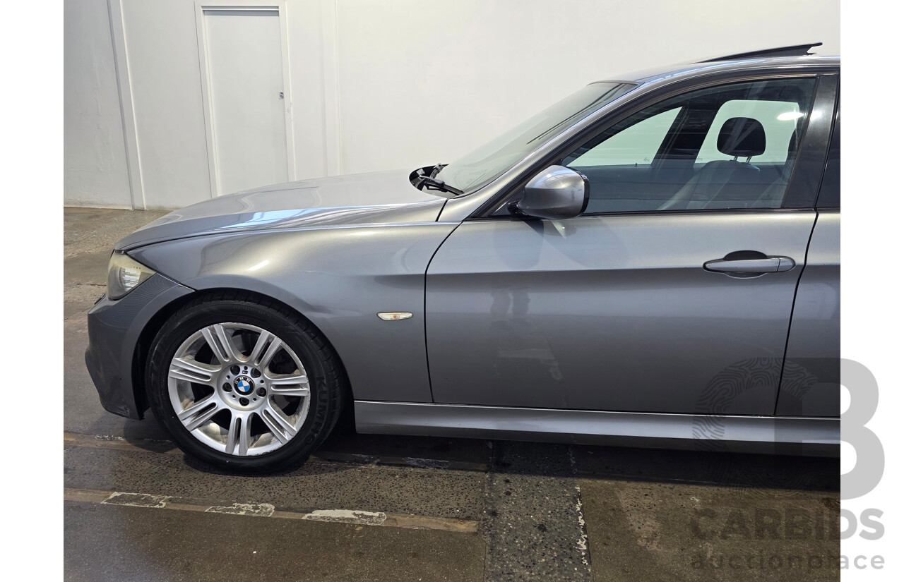 08/2011 BMW 323i Lifestyle E90 MY11 4d Sedan Grey 2.5L V6