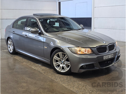 08/2011 BMW 323i Lifestyle E90 MY11 4d Sedan Grey 2.5L V6