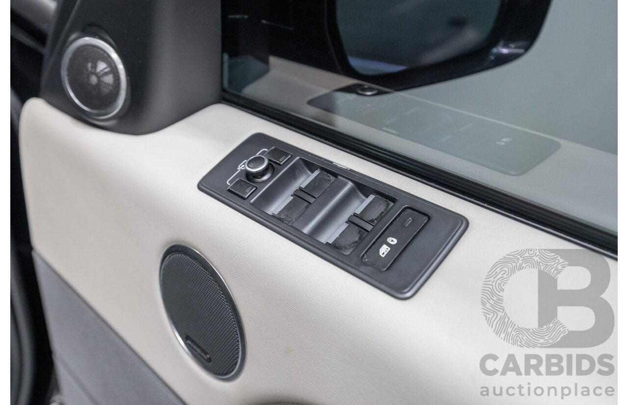 06/2014 Land Rover Range Rover Sport 5.0 HSE Dynamic LW 4d Wagon Santorini Black Metallic Supercharged V8 5.0L