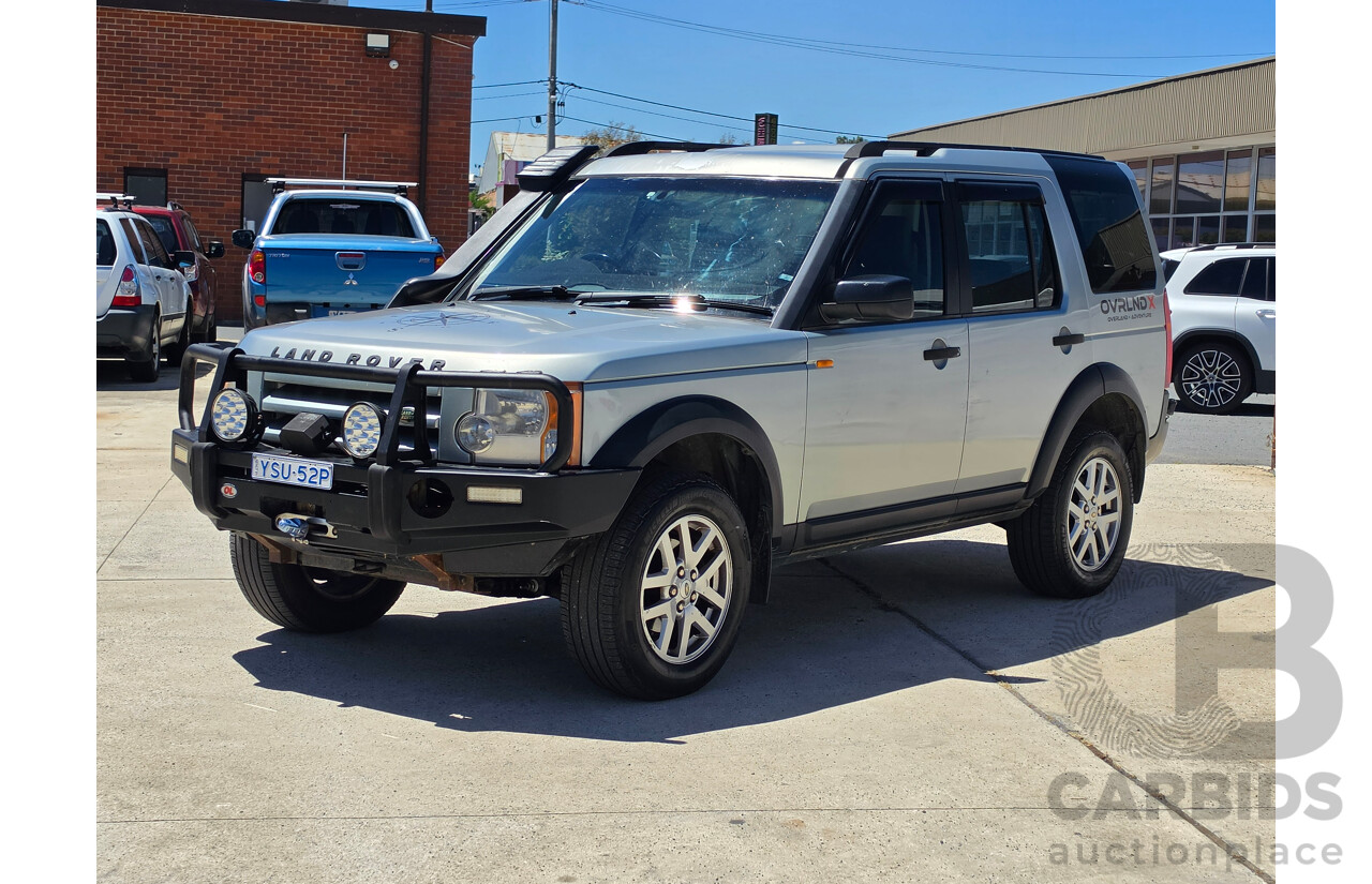 07/2005 Land Rover Discovery 3 S  4d Wagon Silver Turbo Diesel 2.7L