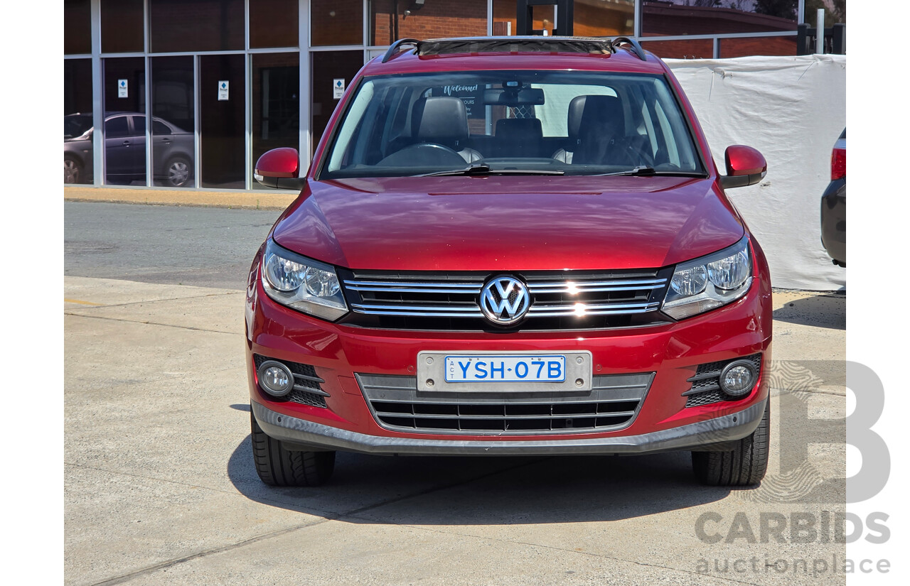 05/2012 Volkswagen Tiguan 132 TSI Pacific (AWD) 5NC MY12 4d Wagon White Turbo 2.0L